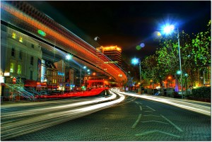 Bristol at night